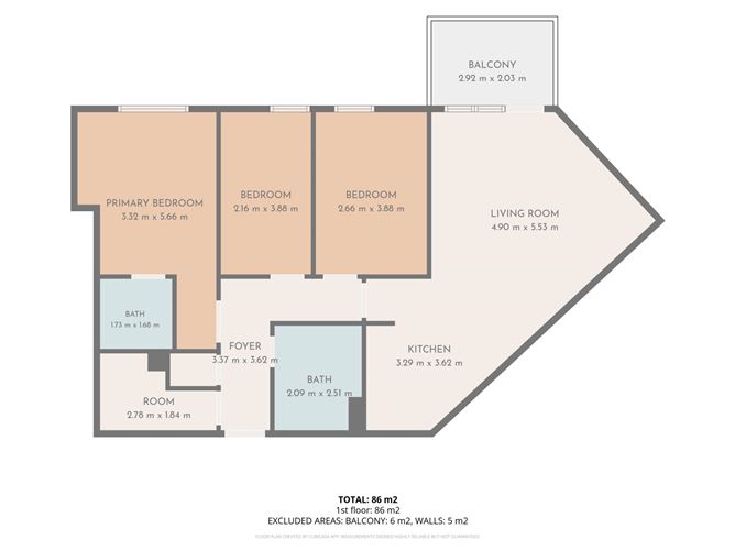 Floor plan — 24 The View, Carrickmines Manor, Carrickmines, Dublin 18