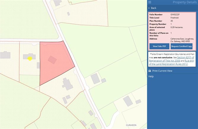 Cahercrea East, Loughrea, Co. Galway