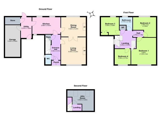 Floor plan — 11 Southwood Park (Off Mount Merrion Avenue), Blackrock, County Dublin