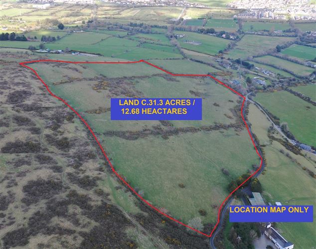 Land c. 31.3 Acres/12.68 Ha., Ballymana Lane, Kiltipper, Tallaght, Dublin 24