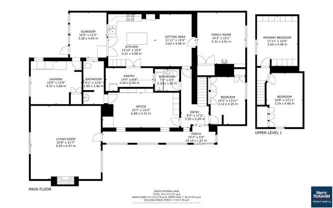 Floor plan — Kylebeg, Stradbally, Laois