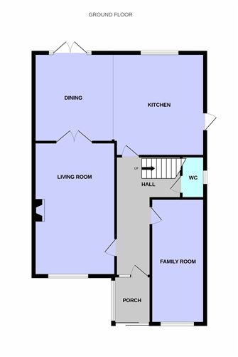 Floor plan — 14 Charleville, Lower Churchtown Road , Churchtown, Dublin 14