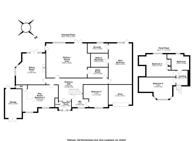 Kilbryan, 124 Rochestown Avenue, Dun Laoghaire, Co. Dublin