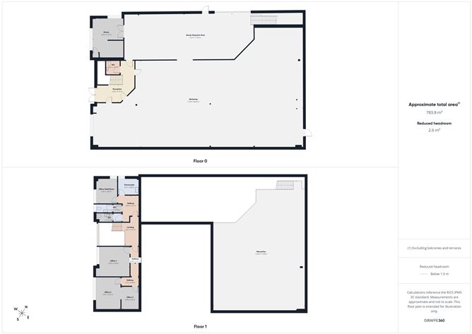 Floor plan — Unit 18a, Lough Sheever Corporate Park, Robinstown, Mullingar, Westmeath
