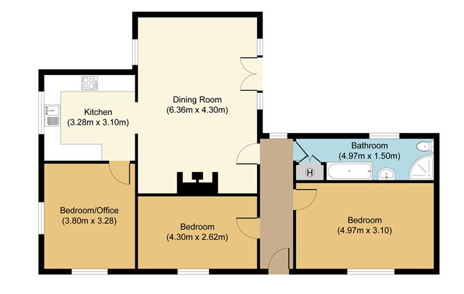 Floor plan — Ballygarve, Killoe, Co. Longford