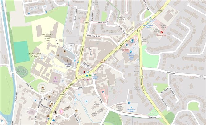 Shop / Office Unit c.55 Square Metres / 600 Sq.Ft., The Atrium, St. Johns Lane, Naas, Kildare