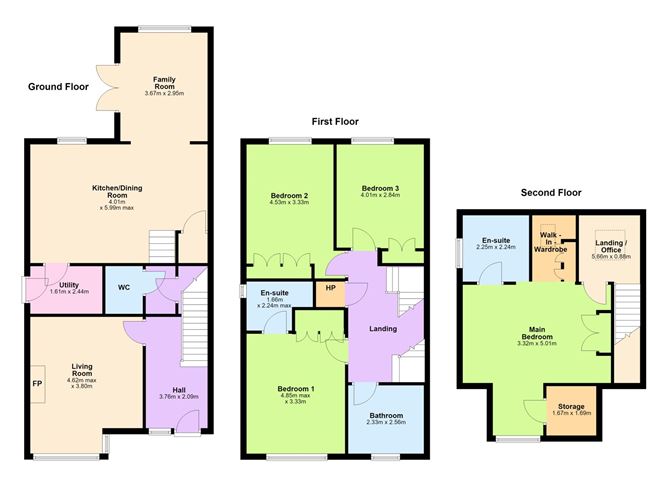 Floor plan — 3 Knockrabo Avenue, Mount Anville Road, Goatstown, Dublin 14, Co. Dublin