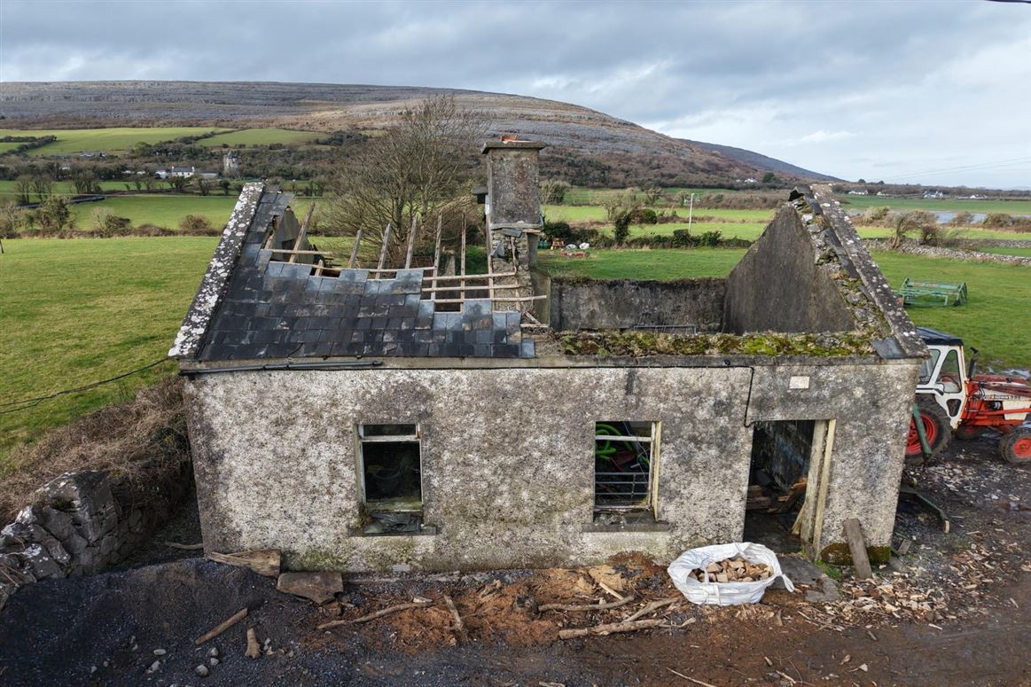 Derelict Cottage On 1 Acre, Newtown, Ballyvaughan, Co. Clare