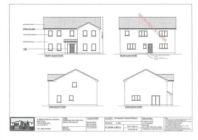 Site With Full Planning Permission, Mountsilk, Moylough, County Galway